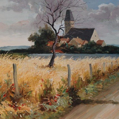 Marcel Dyf - Bretagne Landscape