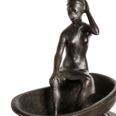 Woman Bathing by Harry Marinsky