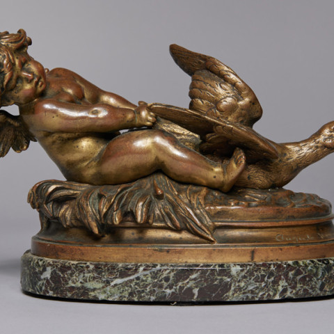 Swan Baby by Auguste Moreau