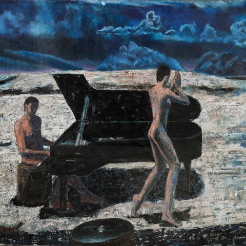 Dancing on the Moon (Night) by Ken Nevadomi
