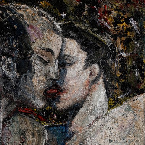 Man and Woman/Lovers by Ken Nevadomi