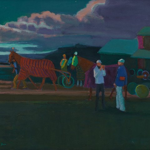At the Stable by Joseph Benjamin O’Sickey