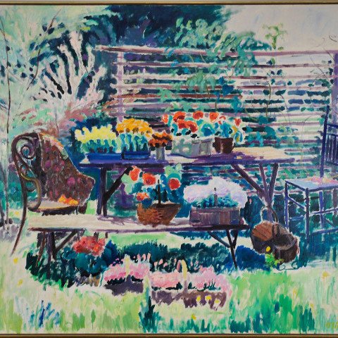 Backyard Landscape by Joseph Benjamin O’Sickey