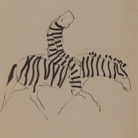 Convict on Zebra by Joseph Benjamin O’Sickey