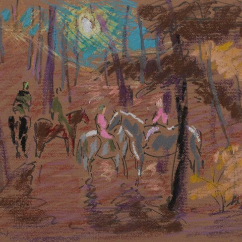 Horseback Riders by Joseph Benjamin O’Sickey