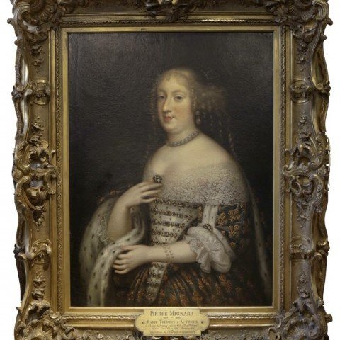 Attributed to Charles Beaubrun - Portrait of Marie Therese of Austria