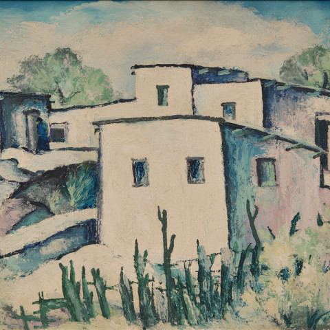 Adobe Homes, New Mexico by Harvey Gregory Prusheck