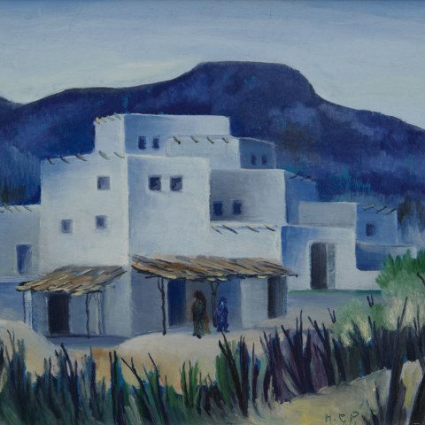 Adobe House, New Mexico by Harvey Gregory Prusheck