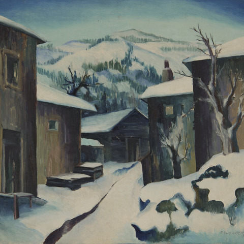 Winter Scene by Harvey Gregory Prusheck