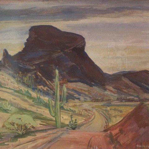 Quinter Young - Desert Landscape