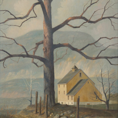 Tree and House by Paul Riba