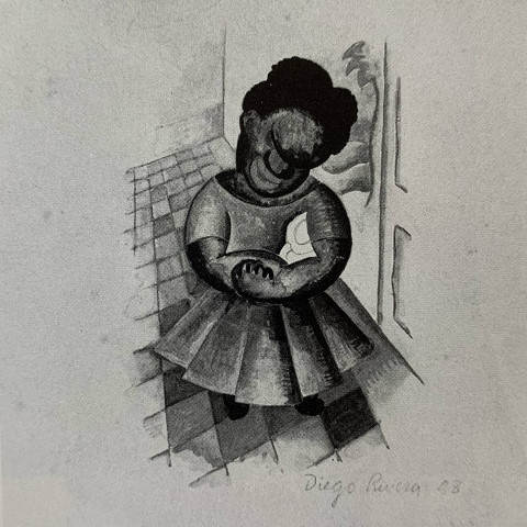Woman by Diego Rivera