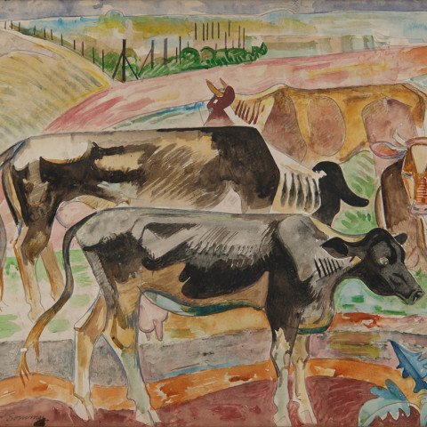 Cows by William Sommer