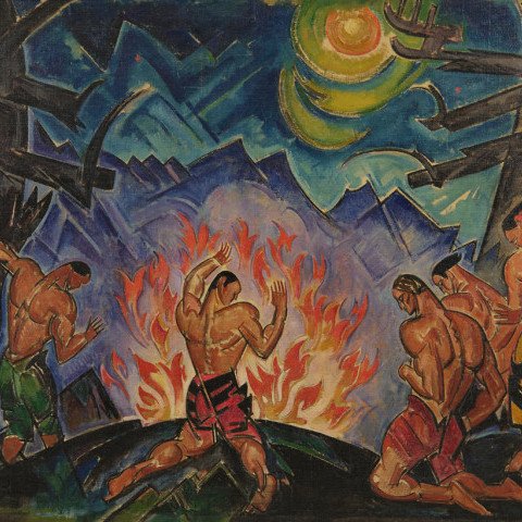 Fire Worshippers by William Sommer