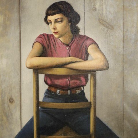 Stevan Dohanos—Portrait of a Young Girl