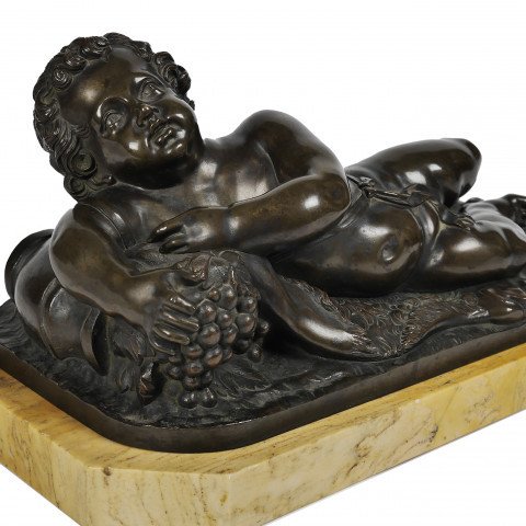 Tiffany & Co. - 19th Century Bronze Cherub