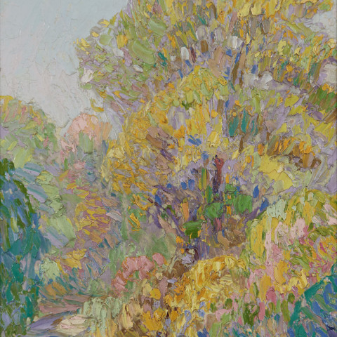 The Tulip Poplar on Salem Pike by Glen Tracy