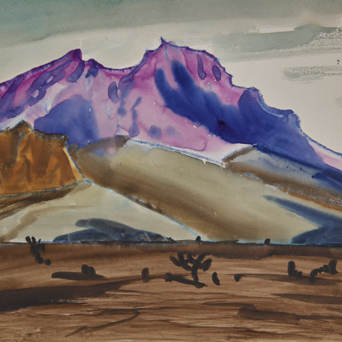 Peaks in New Mexico by Frank Nelson Wilcox
