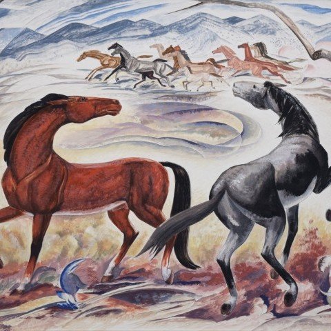 William C. Grauer - Wild Horses