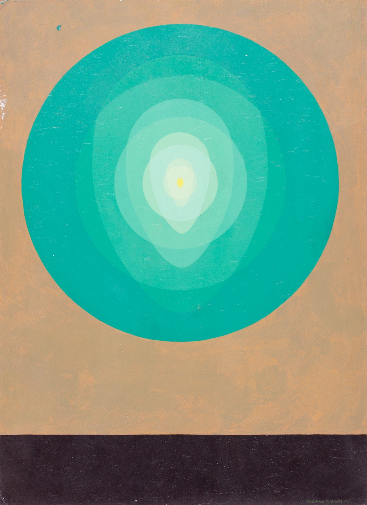 Clarence Holbrook Carter - Green Orb I - 1976 | Collection | WOLFS Fine ...