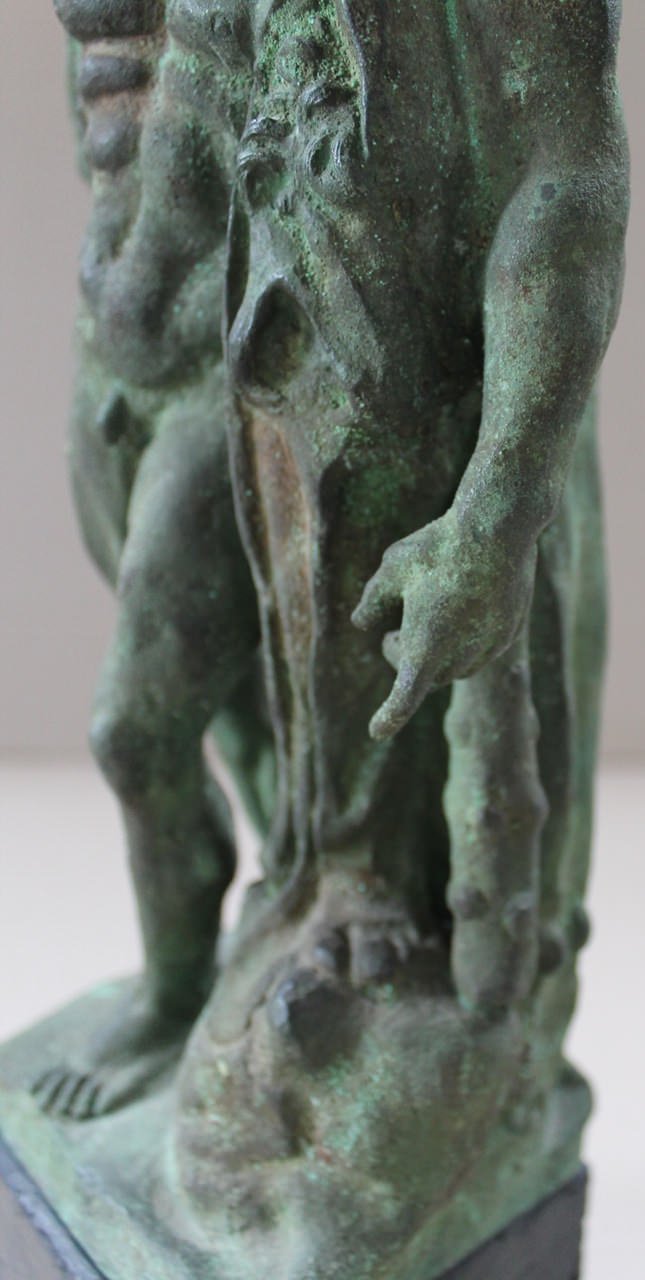Hercules Farnese Bronze with brown patina, Italian school of the19th  century - Ref.94373