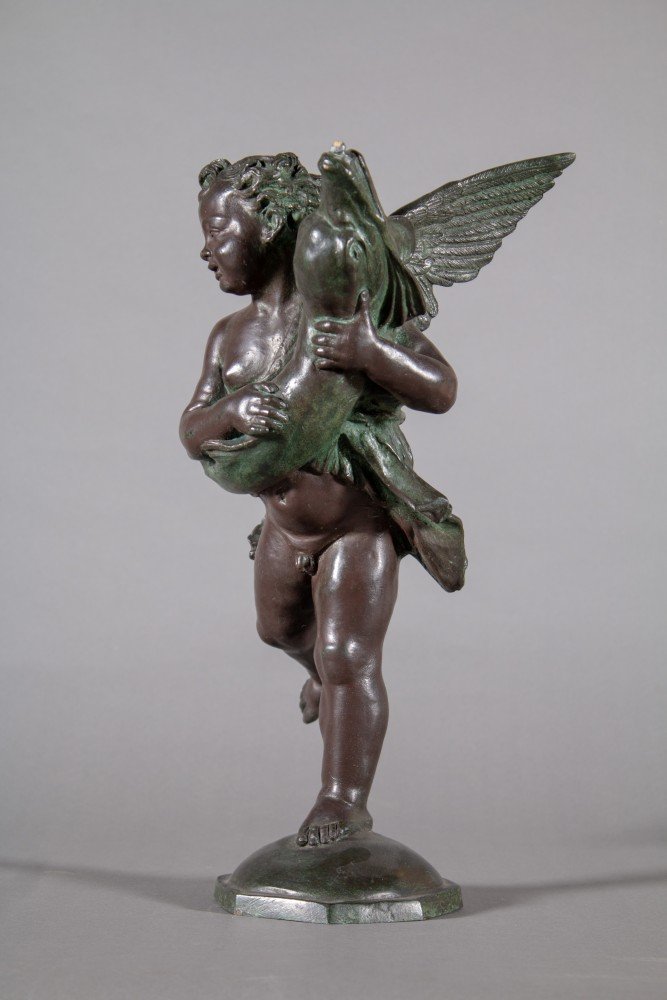 Putto with Dolphin I by After Andrea del Verrocchio