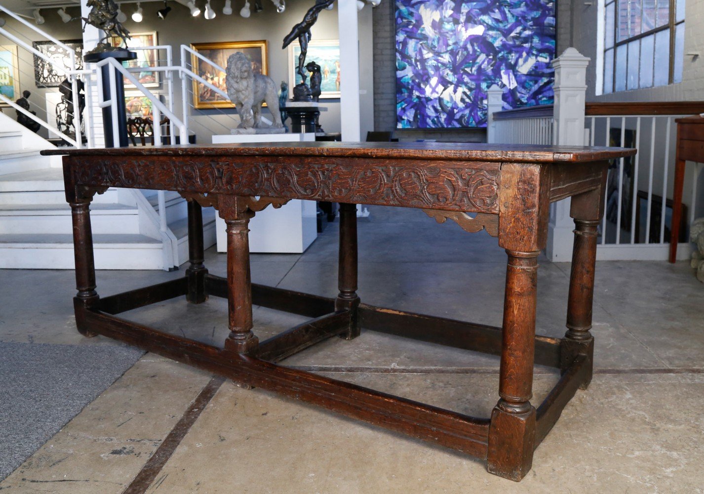 17thc. English Console/Library Table by 17th Century British School