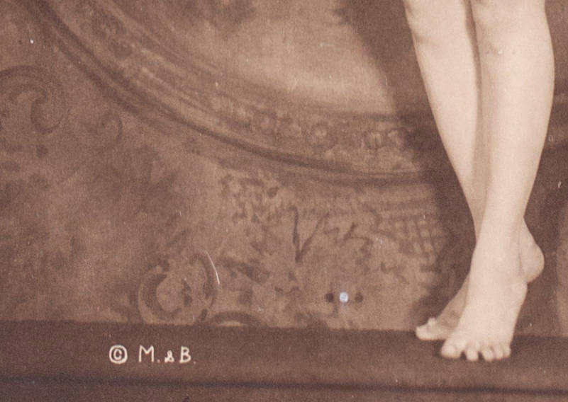 20th Century American School Two Female Nudes, c.1913 