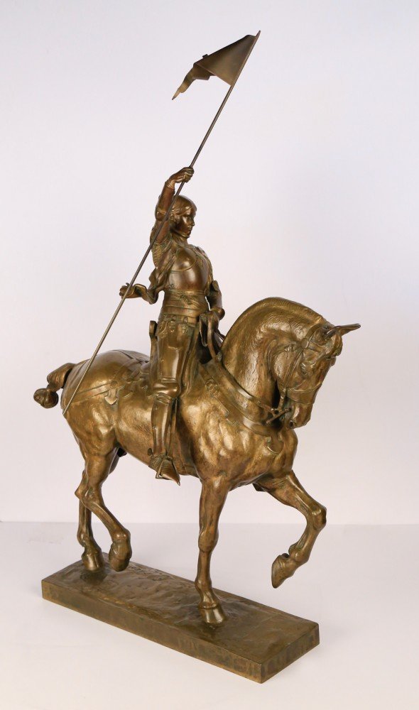 Jeanne d’Arc a Cheval by Emmanuel Fremiet