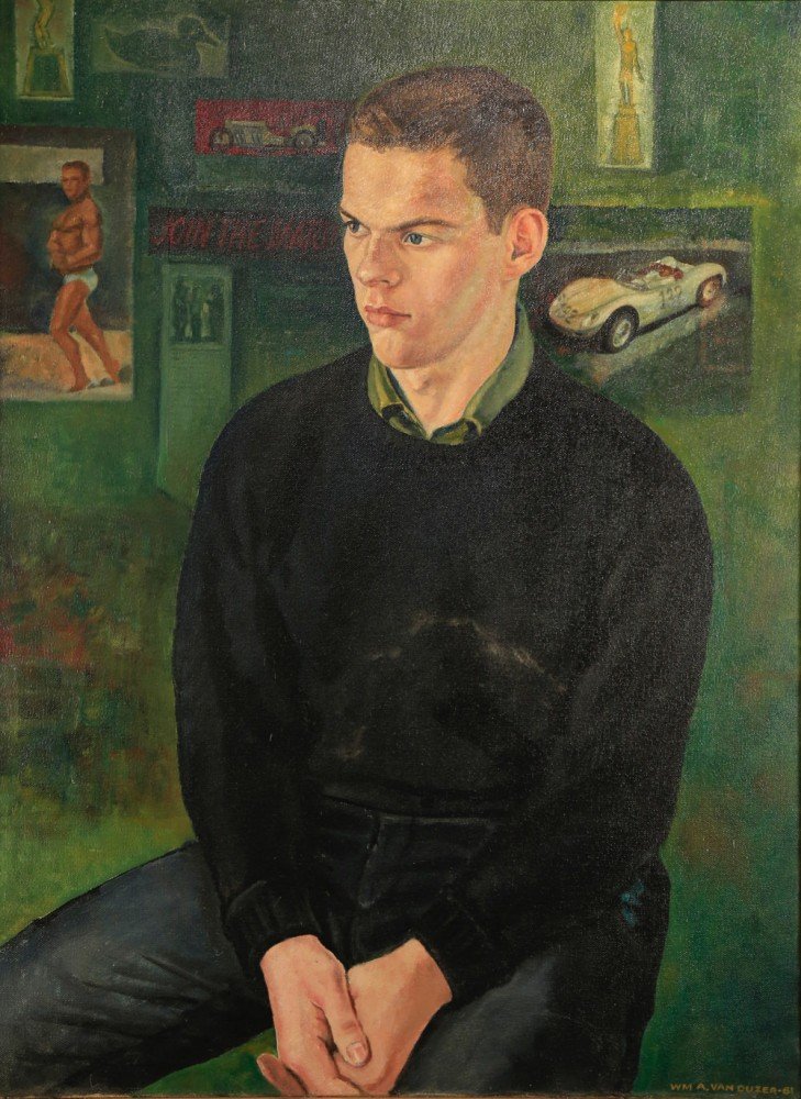 Portrait of a Young Man by William A. Van Duzer