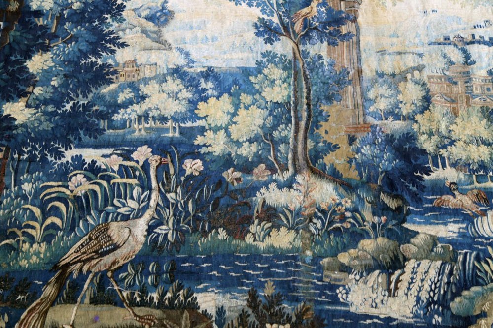 A Flemish Verdure Tapestry-17thc.