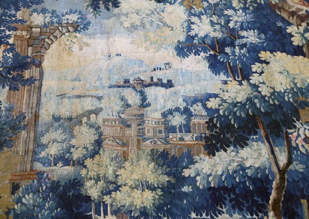 A Flemish Verdure Tapestry-17thc.
