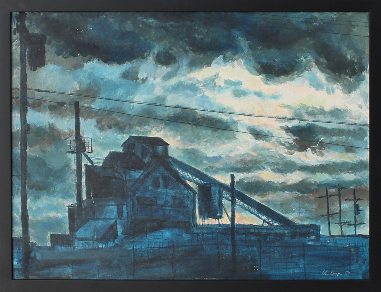 Steel Mill  by William A. Van Duzer