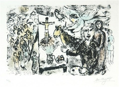 The Artist and Biblical Themes by Marc Chagall