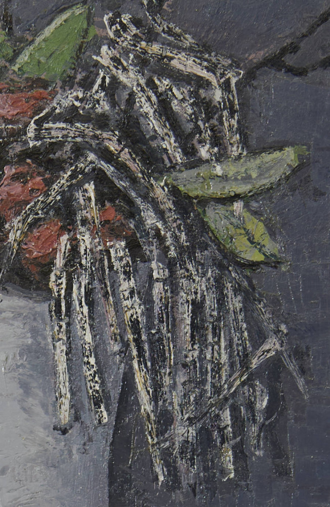 Still Life with Chilies by Hubertus Johannes (Ber) Mengels