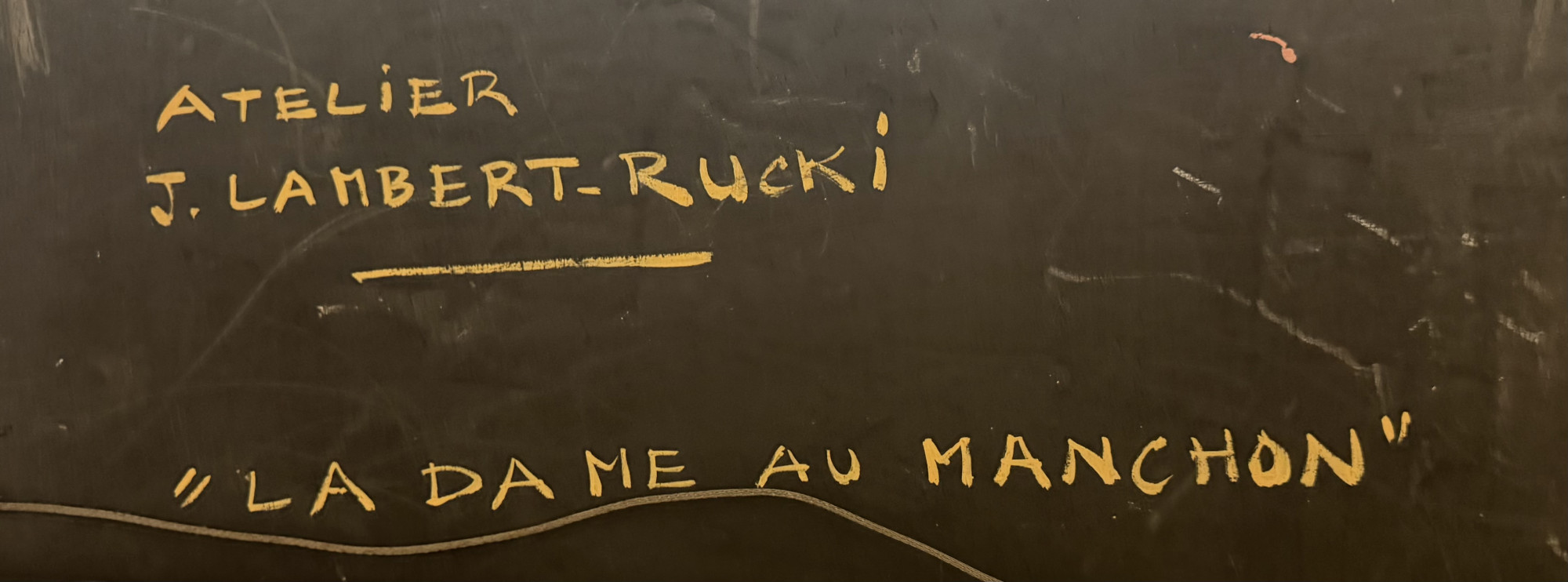 La Dame au Manchon by Jean Lambert-Rucki