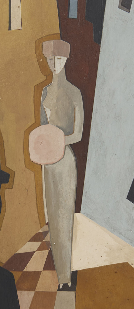 La Dame au Manchon by Jean Lambert-Rucki