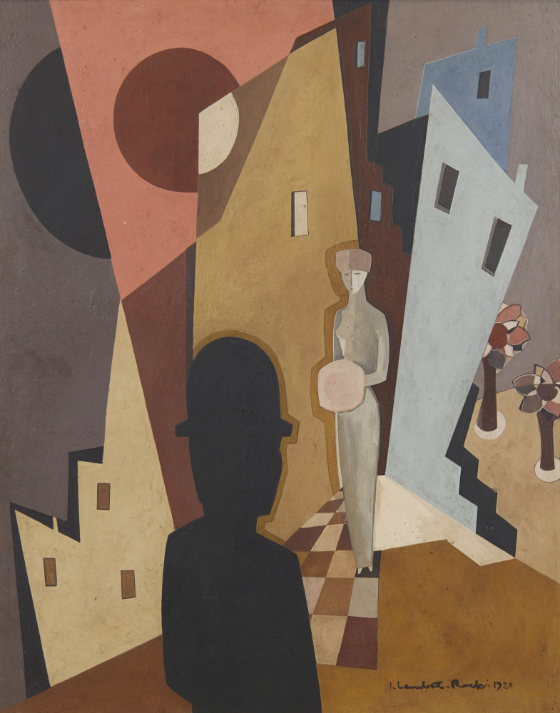 La Dame au Manchon by Jean Lambert-Rucki