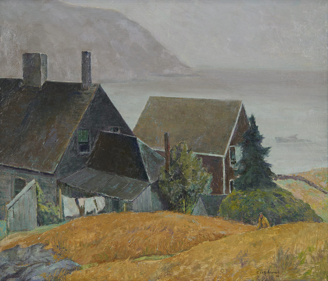 Monhegan Fog by George Gustav Adomeit