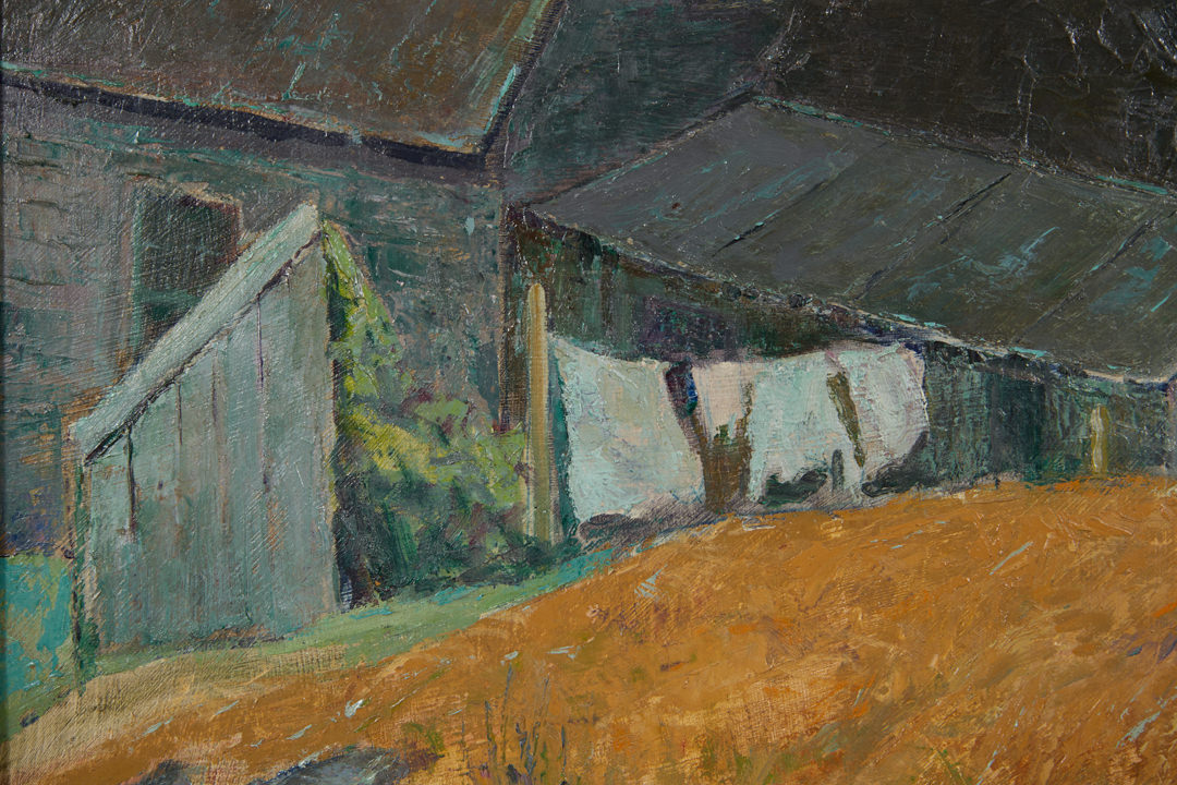 Monhegan Fog by George Gustav Adomeit