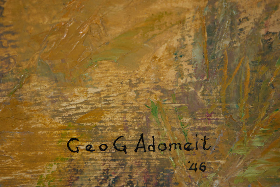 Monhegan Fog by George Gustav Adomeit