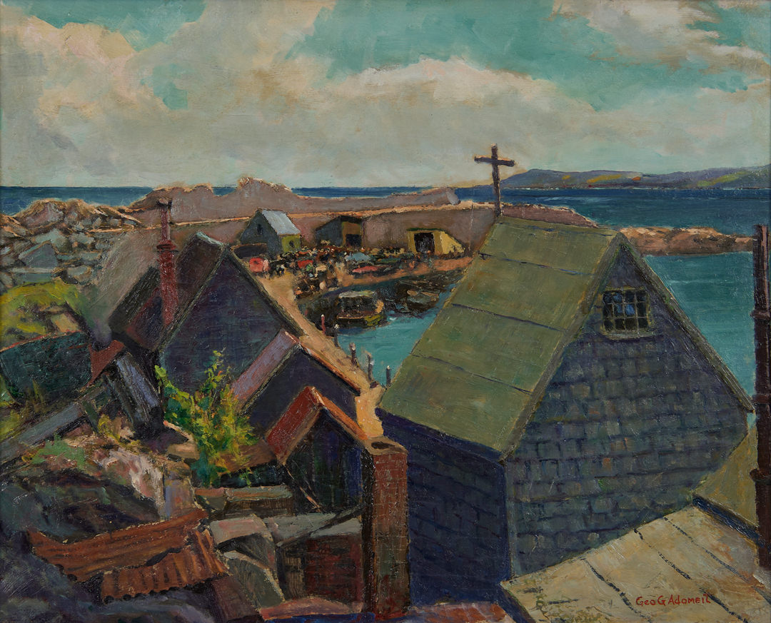 Pigeon Cove, Rockport, MA by George Gustav Adomeit