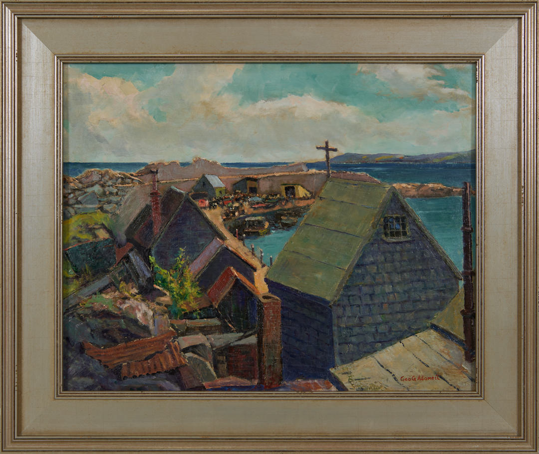 Pigeon Cove, Rockport, MA by George Gustav Adomeit