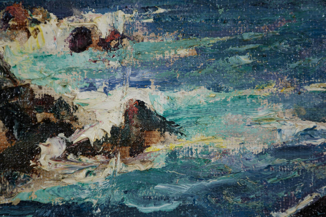 Seaside Cliff by George Gustav Adomeit