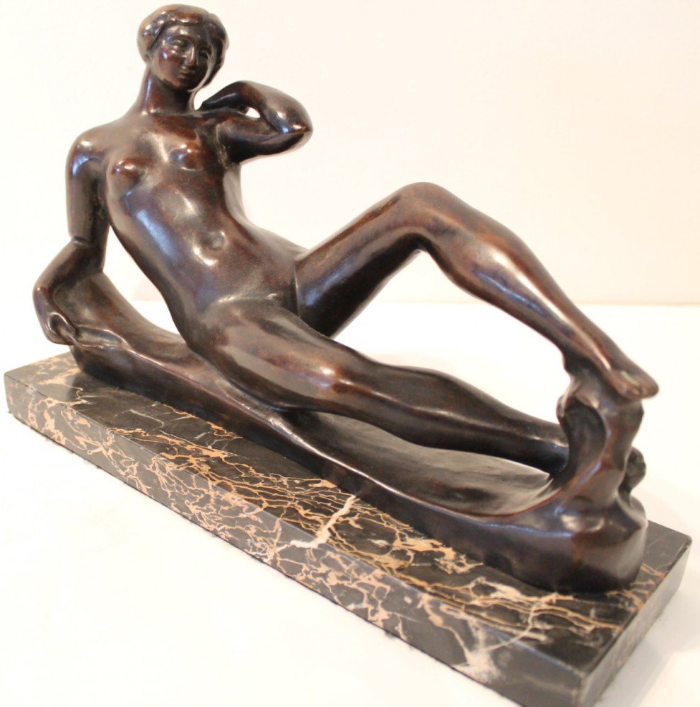 Reclining Nude I by After Aristide Maillol