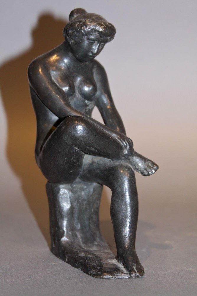 Seated Nude II by After Aristide Maillol