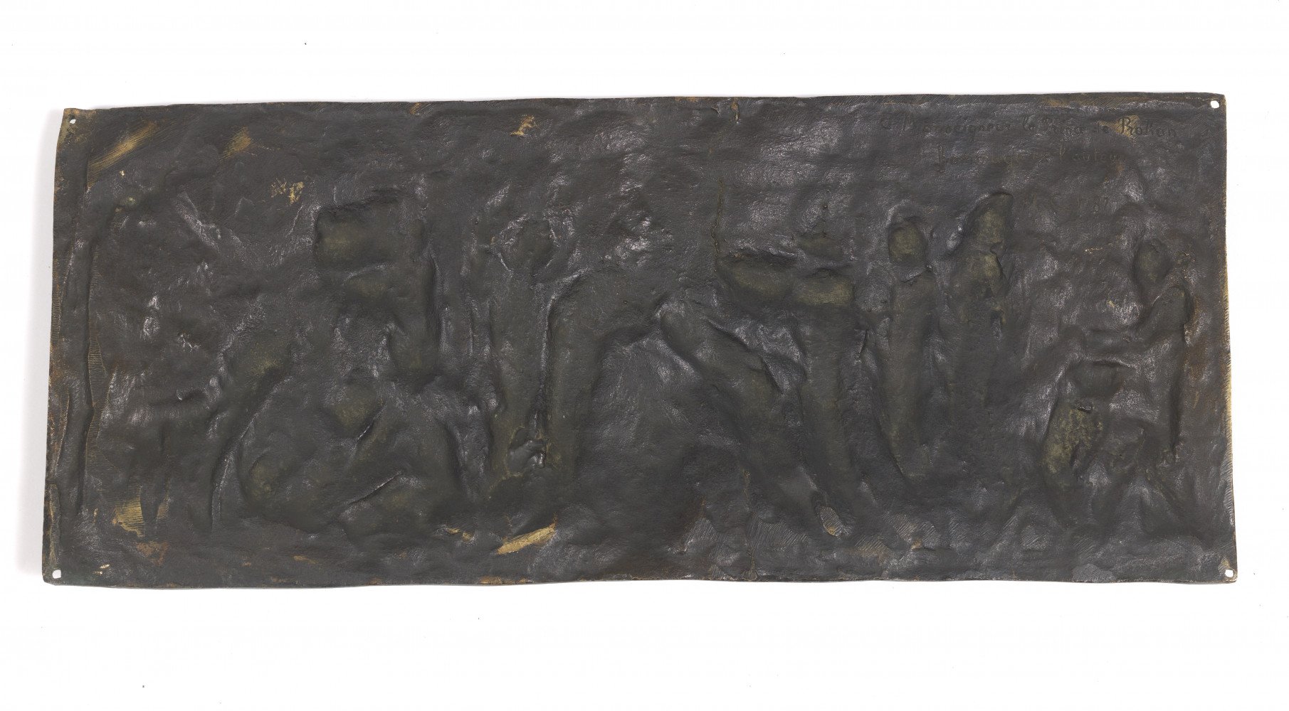 Relief of a Bacchanalian scene  by Claude Michel (Clodion)