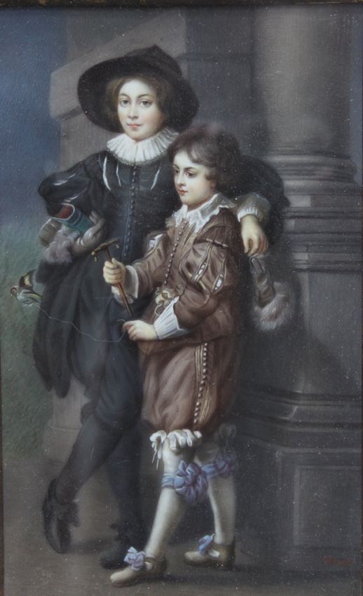 Portrait of the artist’s sons, Albert and Nikolaus by After Sir Peter Paul Rubens