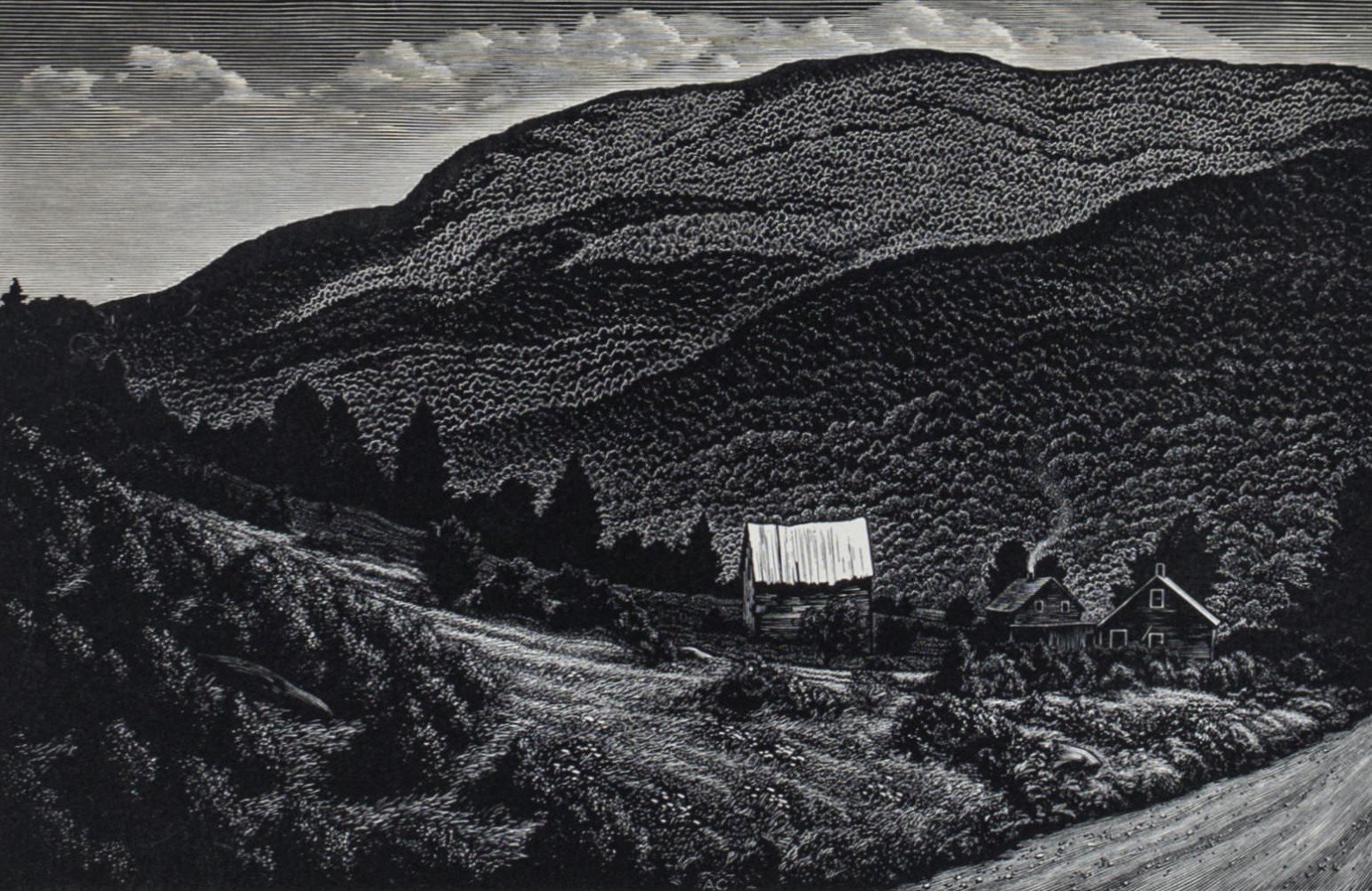 Asa Cheffetz (American 1897-1965) In Deep Vermont