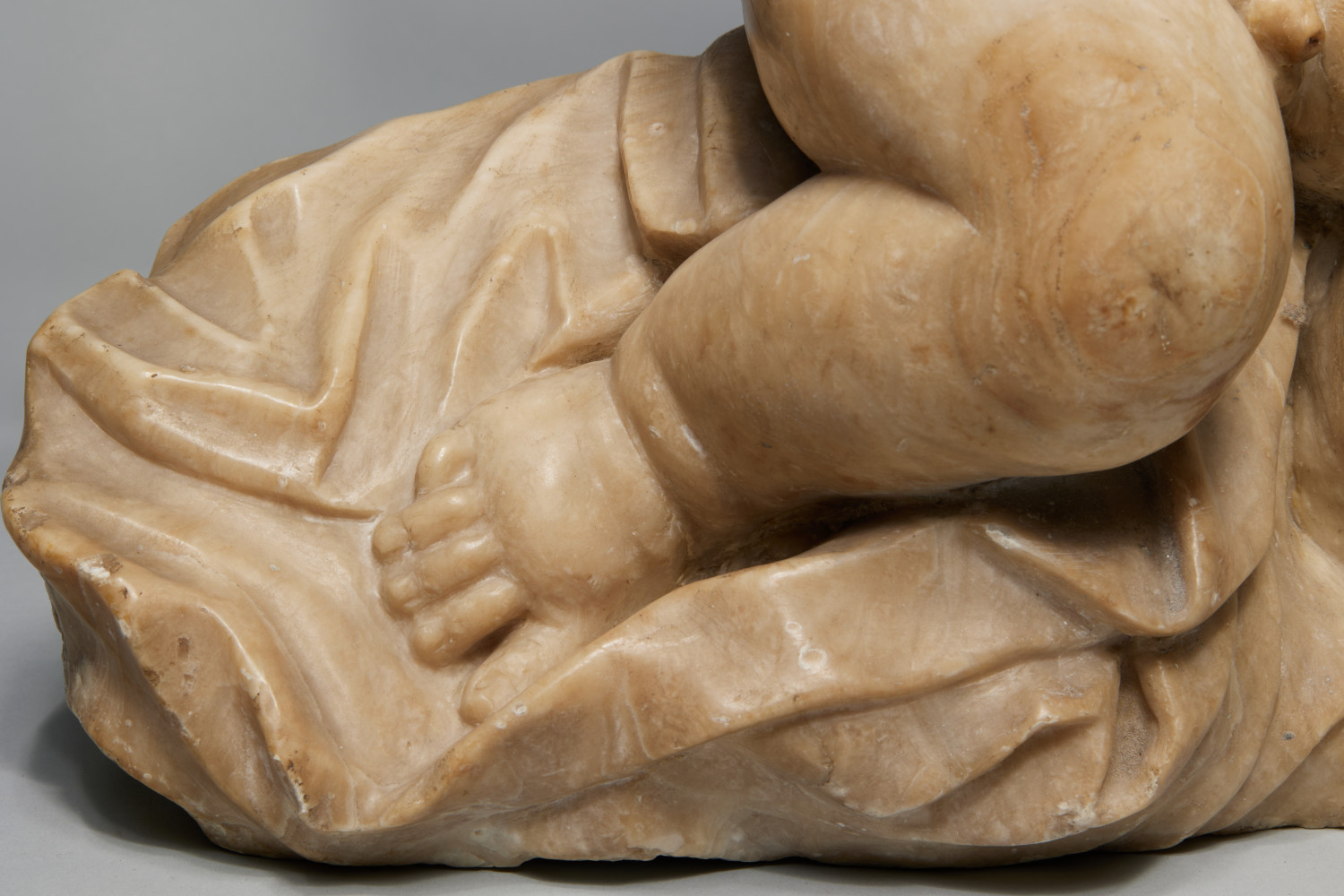 Infant Hercules Wrestling a Snake by 19th Century Italian School